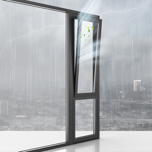 Ventanas abatibles de aluminio Sistemas de ventanas de doble acristalamiento energ&eacute;ticamente eficientes 
