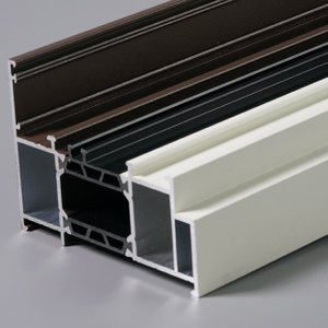 Perfil de aluminio serie 98 puertas correderas