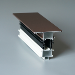 Perfil de aluminio de la serie de puertas abatibles ALU 90B